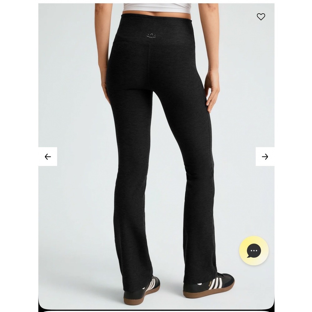 Beyond Yoga Spacedye Practice High Waisted Bootcut Pant XL Charcoal Athleisure